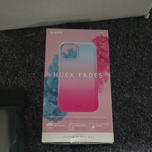 HUEX FADES iPhone 12 Pro Max Case - Pink and Blue
